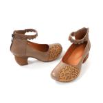 S389 Leather Shoes Handmade Toe Layer Cowhide High Quality Women'S Shoes Custom