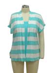Women'S Lightweight Summer Cardigan , Short Sleeve Open Front Cardigan Branded
