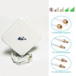 50W 35dBi Dual Connector 3G 4G LTE TS9 CRC9 Antenna Signal Booster Repeater