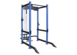 3.0mm Tube Commercial Grade Gym Equipment Squat Rack With Pulleys