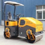3 Ton Small Road Roller with Steel Wheel Diameter 560X1100 and Low Compaction
