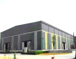 Industrial Aluminum H Section Frame Steel Structure Warehouse Building High Wind