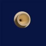 Heat Resistant Industrial Ceramic Pieces Zirconia Ceramic Bushing / Ceramic