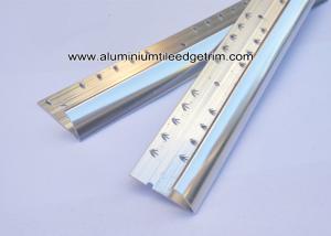 China Aluminium Material Carpet To Wood / Hard Floor Transition Trim factory