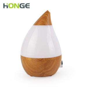 China Water Drop Aroma Ultrasonic Humidifier With 7 Colors Rainbow Night Light factory