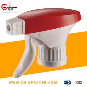 China Domestic Foam Trigger Mist Sprayers Ultra Fine Orange White Car Care 28MM 400 factory
