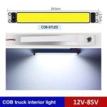 12V-85V COB Truck Head Lights Super Car Head Lamp Bright Ultra Thin