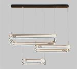 Acrylic Lampshade Waltz Chandelier Tri-Color LED 270W 250W