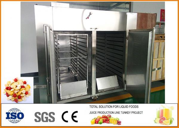 China Dried Fruit And Vegetable Processing Line 304 / 316 Stainless Steel Material factory