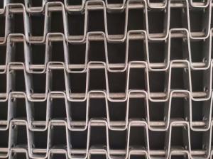 China Great Wall Stainless Steel Horseshoe Wire Conveyor Belt For Spiral Conveying factory
