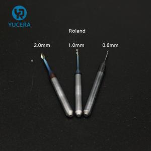 China YUCERA 45mm Diamond Coated Dental MIlling Burs factory