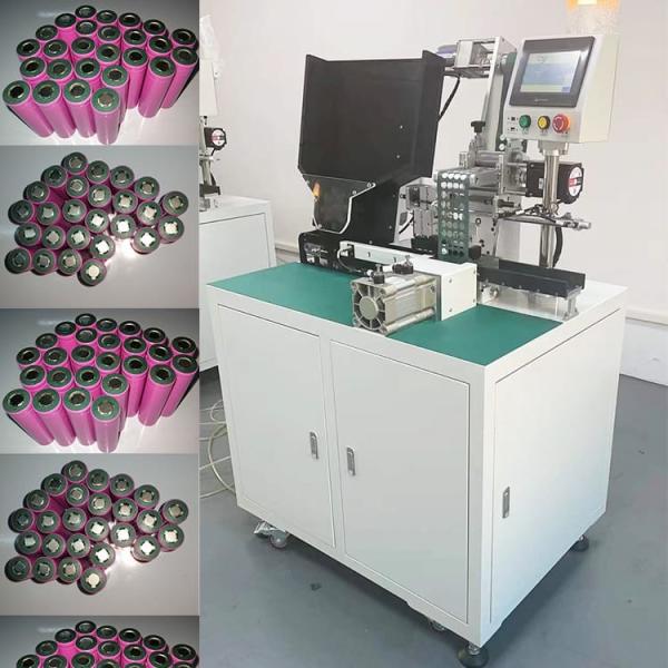 Automatic Cylindrical Cell Battery Padding Machine 220V Battery Paper Sticking