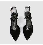 ZM036 9928-14 New Style High Heels Hot Rhinestone Stiletto Single Shoes Women