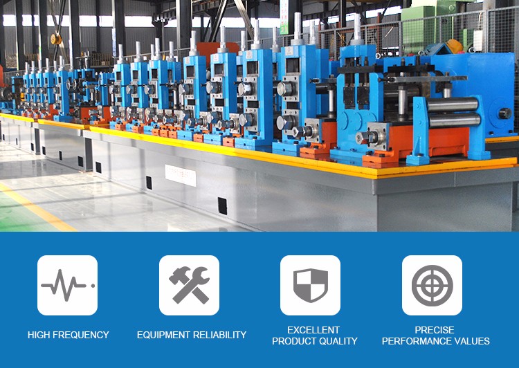 Carbon 30m/Min 5mm BV Pipe Rolling Mill Square Tube Mill