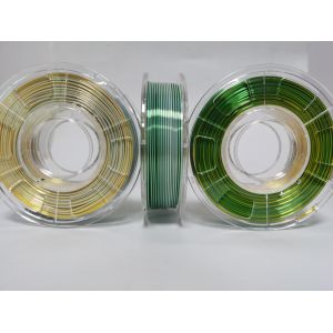 trip color 3d printer filament,silk filament, 3d printer filaments