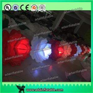 China Hot Inflatable Flower Chain With LED Light For Wedding Event Decoration factory