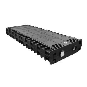 China 2 Trays 48 Core Fiber Optic Splice Closure FTTH PP 2 In 2 Out factory