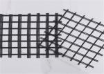 Warp Knitted Biaxial Glass Fiber Geogrid For Gravel Roads