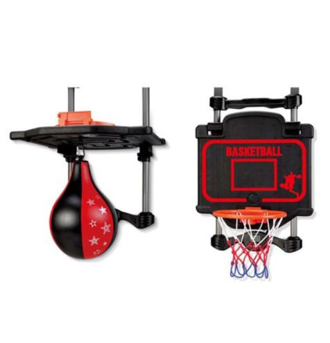 Indoor Sports Training Plastic Educational Toys Hanging Boxing Basketball Rack