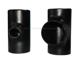 China DN300 Sch 40 Pipe Fitting Tee Equal ANSI B16.9 Welded Carbon Steel 1/2&quot; - 48&quot; factory
