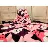 Buy cheap Warm Colorful Printed Coral Fleece Blanket , Plush Bed Blankets 100% Polyester from wholesalers
