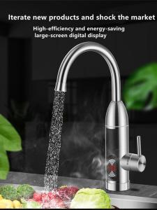 China Energy Saving Thermal Electric Faucet 3000W 220v Instant Electric Heating Faucet factory