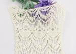Embroidered Cotton Lace Collar Applique Water Soluble For Bridesmaid Dresses
