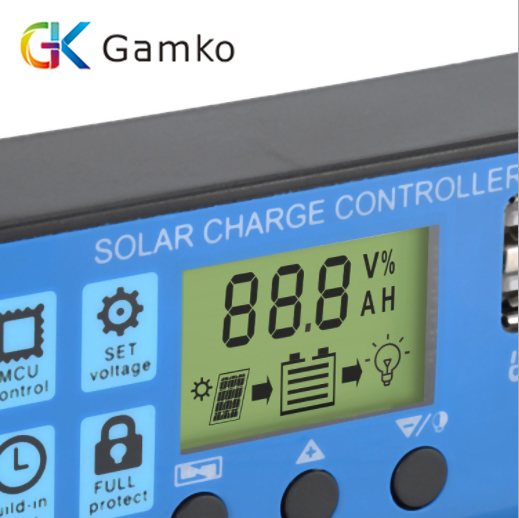 12V battery voltage 10A solar energy DC regular controller for India