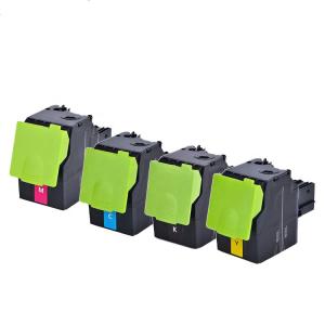 China CE Lexmark Toner Cartridge Black Cyan Yellow Magenta Compatible For CS310 CS410 CS510 factory