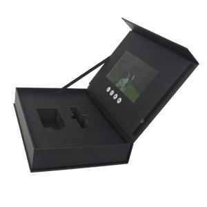 China 7 Inch Lcd Video Brochure Box 7 Inch Card Digital Promotional 800*480 Pixels Resolution factory