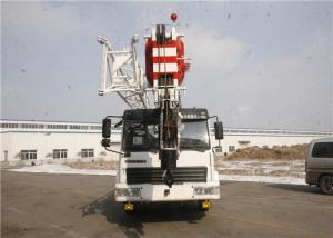 China 199KW Power Hydraulic Lorry Crane with Telescopic Crane 25 Ton Lift Capacity factory