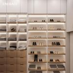 Aluminium Closet Home Furniture Bedroom Furniture Wardrobe Customized Durable