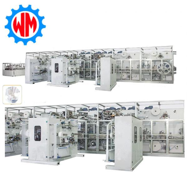 Customized Full Servo Baby Training Pants Production Line Optional Intelligent