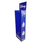 Disney Carton Display Hook Peg Stand Corrugated Cardboard Counter Display Stand