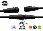 Nylon PA66 8 Pin 250V M19 IP67 Waterproof Connector For LED Light