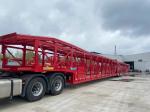 Fuwa/BPW 3 Axle Car Carrier Truck Trailer Vehicle Transport Double Deck Semi