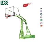 Cheap Basketball Stand Manual Hydraulic Portable Indoor Or Outdoor Basketball