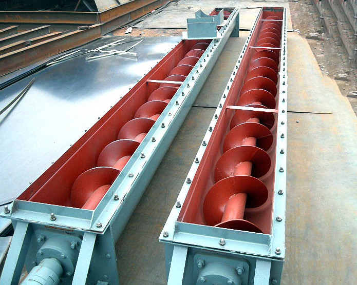 Powder Stainless Steel Screw Conveyor Reliable Operation Low Power Consumption