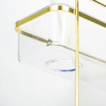 2 Tiers Iron Wire Bathroom Shower Caddy ，Suction Cup Shower Shelf Supplier