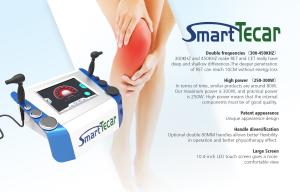 China Diabetes 20MM Heads 448KHz Tecar Therapy Machine For Muscle Massage factory