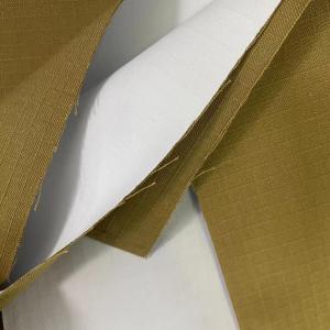 China 280gsm waterproof breathable khaki aramid fabric PTFE membrane factory
