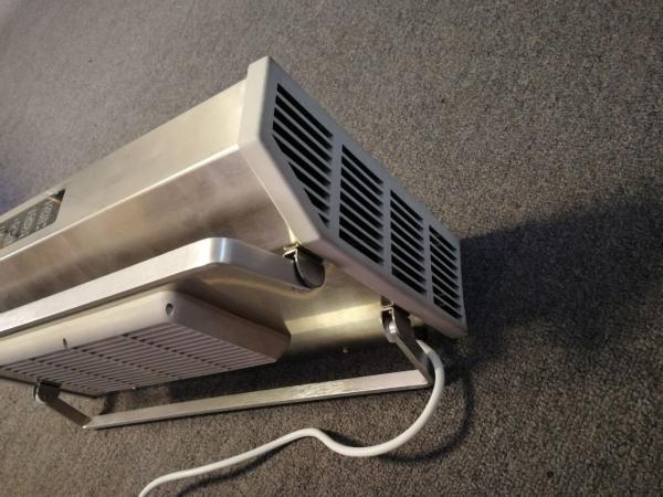 Bathroom smart clothes dryer hotel clothes dryer 1200W hotel heater silver color