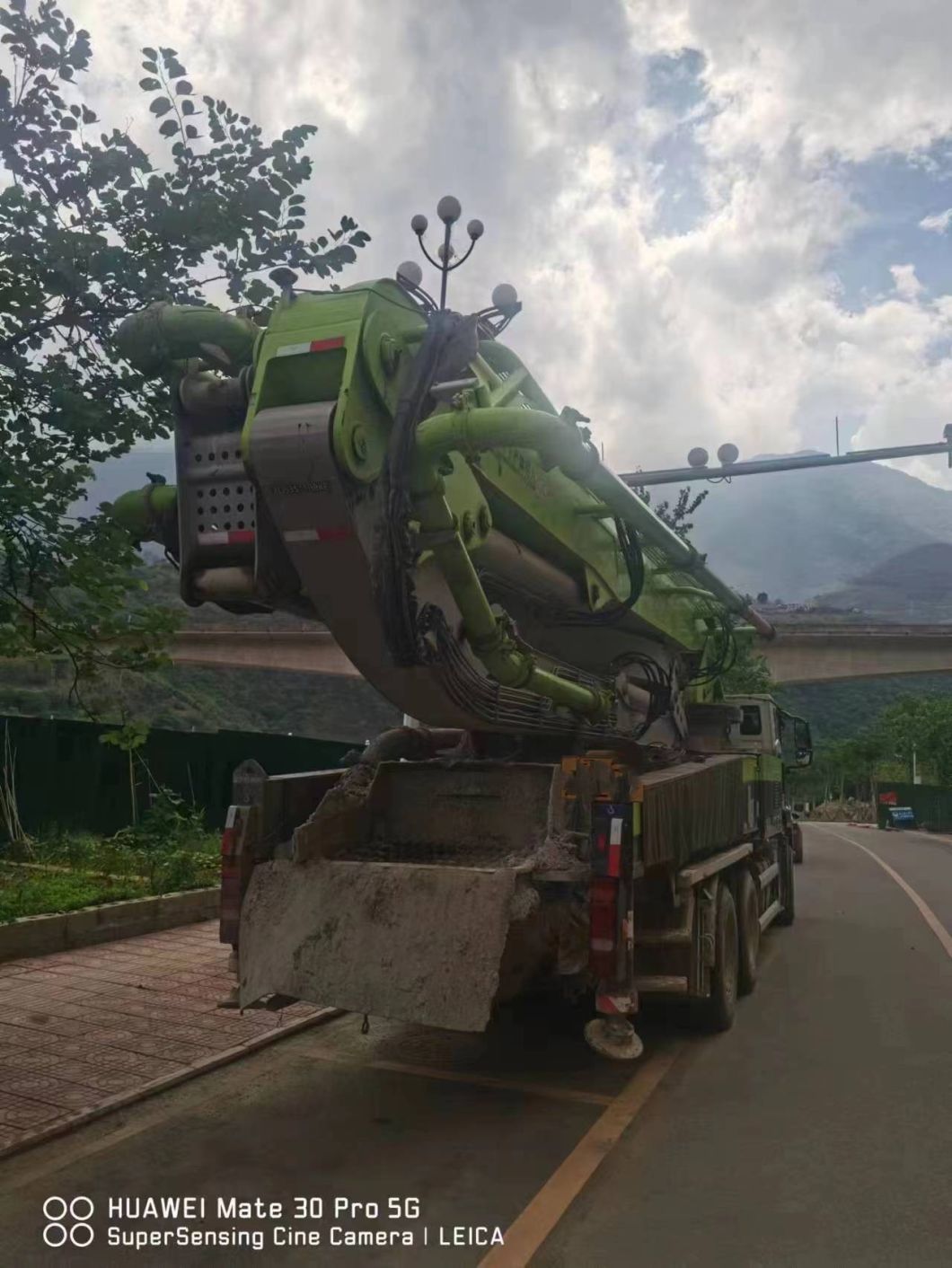 2021 Sitrak 50m Concrete Pump Truck with Mercedes Benz Chassis Truck Mounted Pump