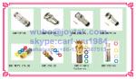 BNC Male To F Female zinc die-casting connector 50ohm BNC plug to F jack Coax