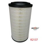 Heavy Duty Engine OEM K2137 Air Filter For Dongfeng Truck