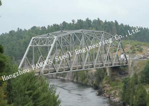 China 3-20m Arched Truss Steel Bridge For Highway And Railway factory