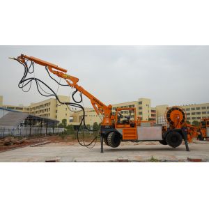 Wheels Traveling Mode Underground Concrete Sprayer KC3017 With Manipulator