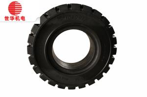 China 250-15 Solid Forklift Tires High Traction Smooth Running CCC Certification factory