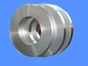 China Good arc edge and bright, 2B BA, HV160-400 Cold rolled SUS410 stainless steel coil / strip factory