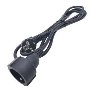 China French Type Heavy Duty Outdoor/Indoor Extension Cord Cable CE Passed 20/50/100ft factory